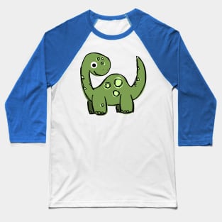 Brontosaurus Baseball T-Shirt